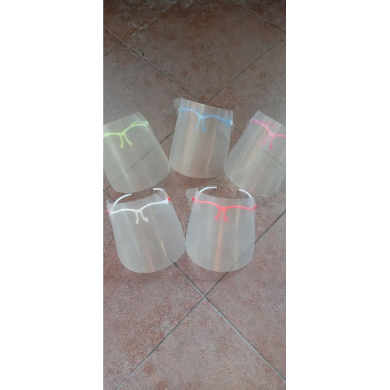 Face Shield Kacamata Warna Warni