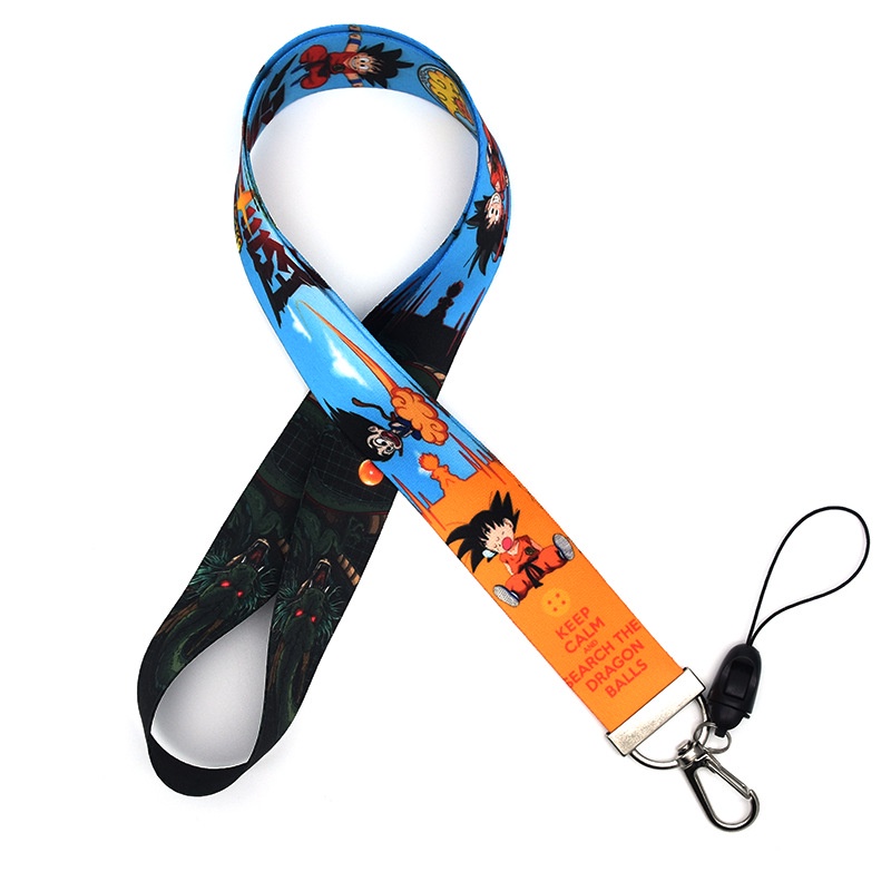 Tali lanyard Panjang Motif Dragon Ball Untuk Handphone