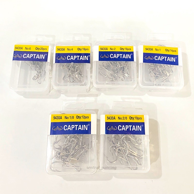 Mata Kail Treble Hook Captain 9430A