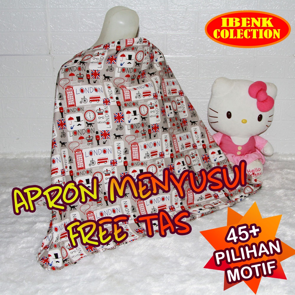Apron Menyusui / Apron Menyusui Kain Penutup Menyusui