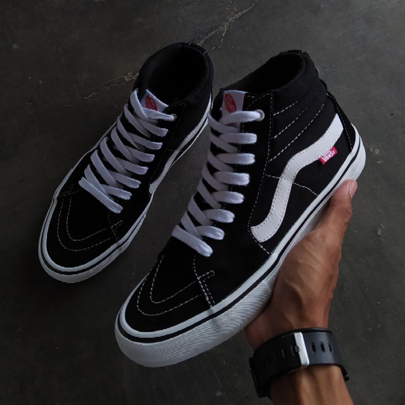 Vans SK8 Pro Black White Second Original