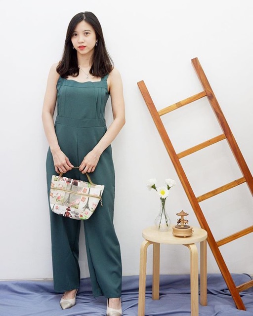 Gleeglam jumpsuit panjang import #richie jumpsuit