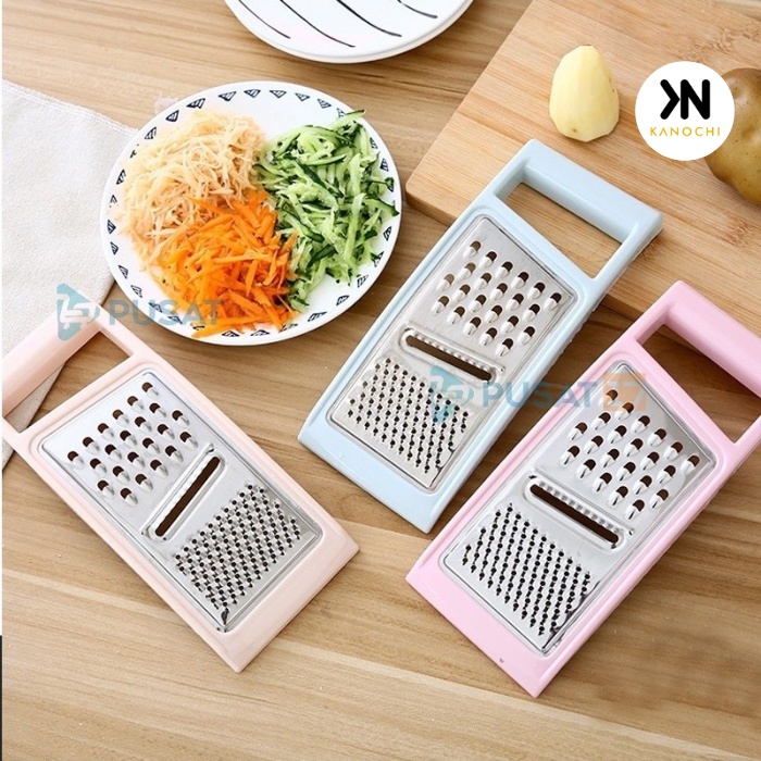 PARUTAN DAPUR SERBAGUNA 4IN1 STAINLESS PARUTAN SAYUR WORTEL KENTANG