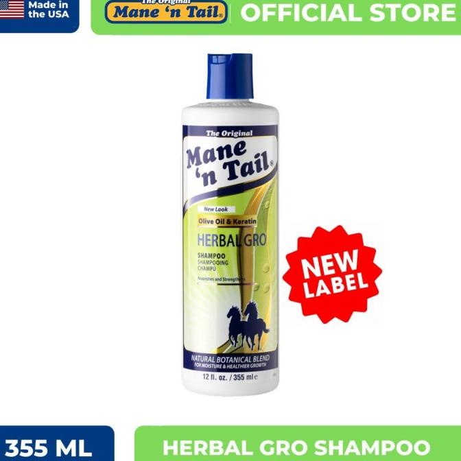 Mane 'n Tail Herbal Gro Shampoo/Sampo Kuda Mane 'n Tail 355ml