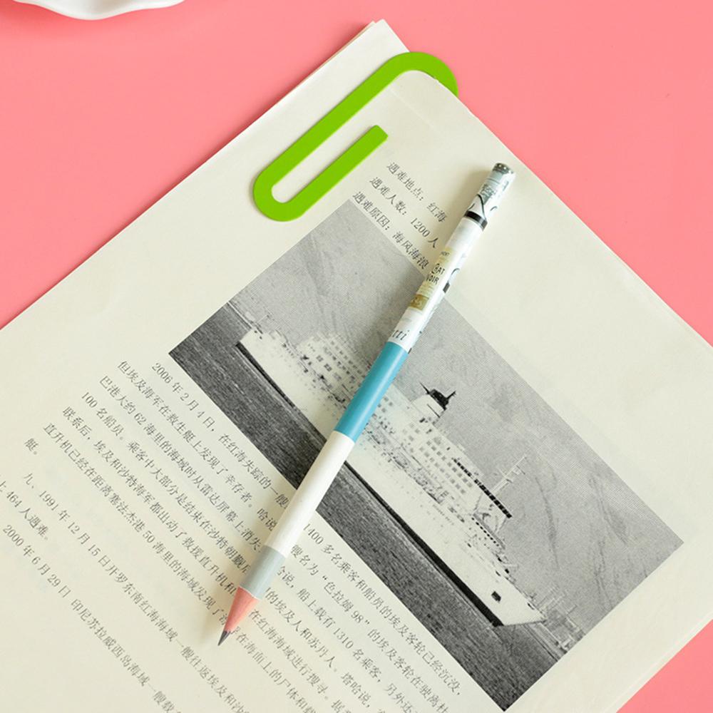 [Elegan] Klip Kertas Lucu Kreatif Klip Kertas Besar Logam Klip Bookmark