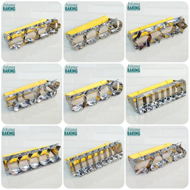 PROMO Cetakan Kue Kering Cookie Cutter Nastar Kastengel Kue Kacang