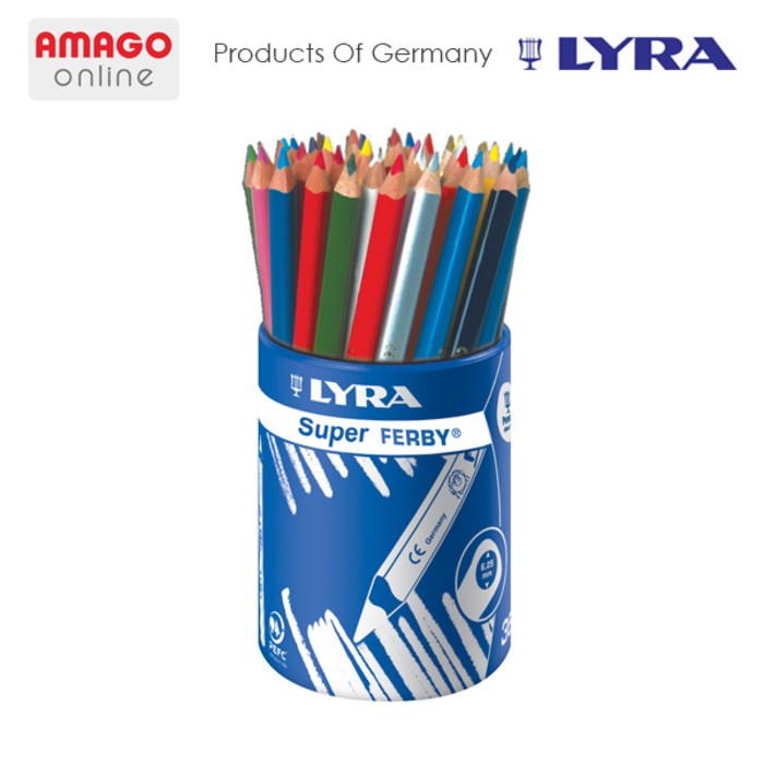 LYRA SUPER FERBY LACQUERED - COLOR PENCIL - 36 COLORS - 3723360