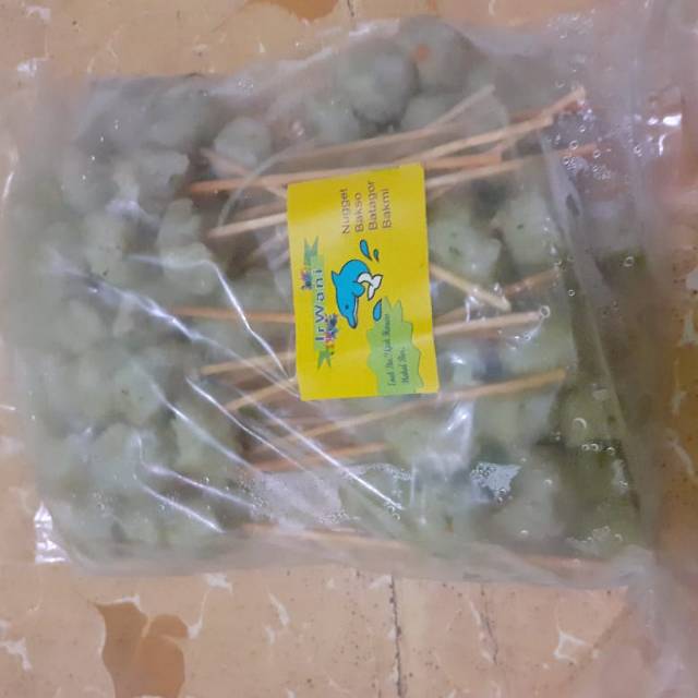 

Bakso ikan mentah