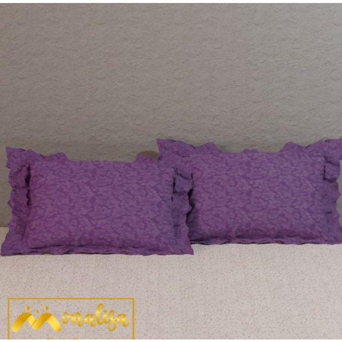 Monalisa Emboss Sprei Rumbai Uk 160/180 - Ungu