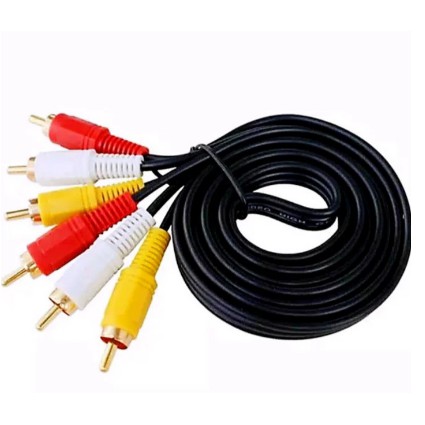 Kabel AV Male to Male 1.5m RCA to RCA Audio Video Kabel RCA