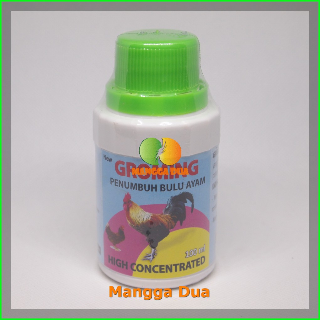 Groming 100ml Original - Penumbuh Bulu Ayam