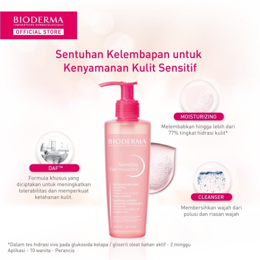 Bioderma Sensibio Gel Moussant 100ml / 200ml