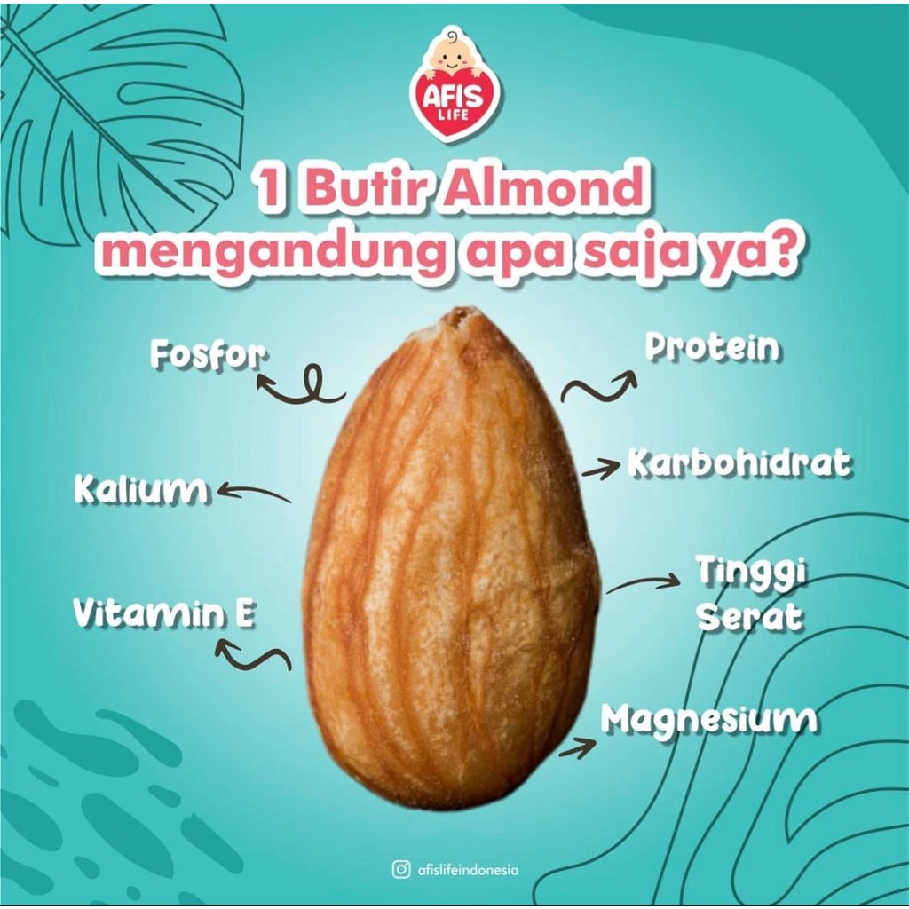 AFIS SUSU ALMOND PELANCAR ASI / 200GR