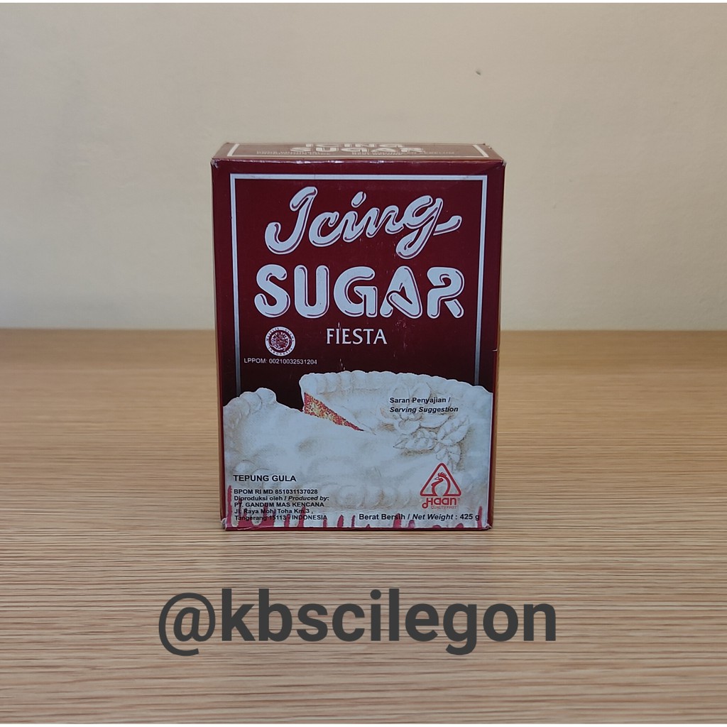 

Fiesta Icing Sugar Haan 425gr