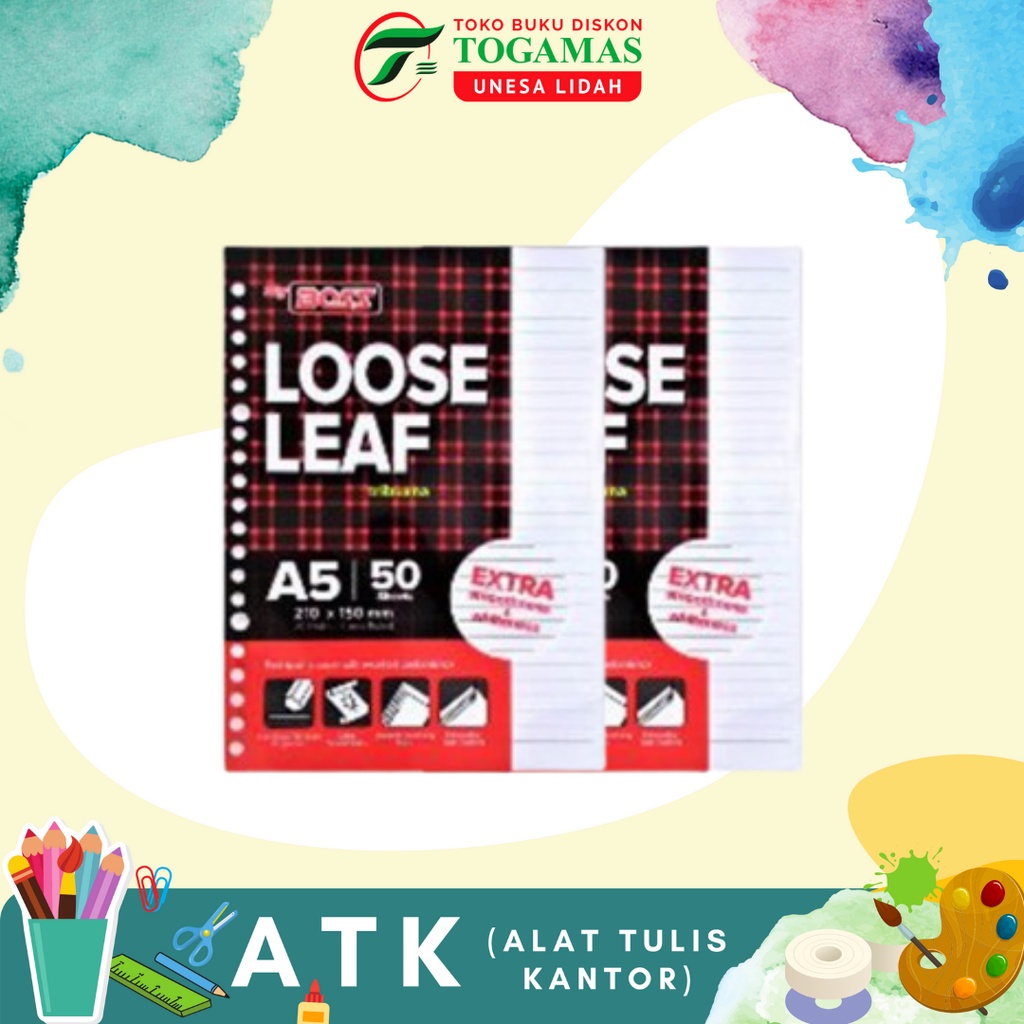 

LOOSE LEAF BBO LL 50 A5 BIG BOSS / READY STOCK