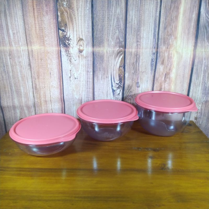 KINGS 1 Set MANGKOK SAJI - BOWL - WADAH MAKANAN - WADAH SAJI - GBU FELISYA SET - MANGKOK TUTUP Terla