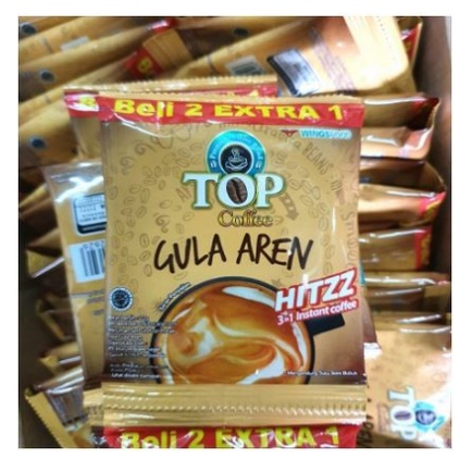 

BELI 2 GRATIS 1 - TOP Coffee Gula Aren Hitzz - 1 Renceng 10 + 5 Sachet