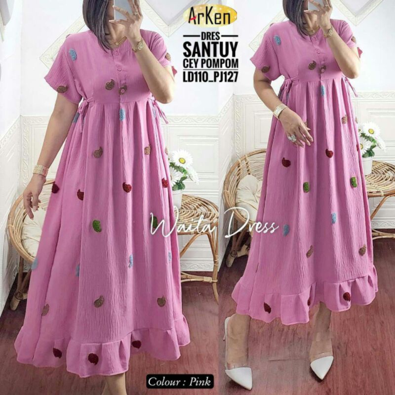 GOLDY ,KALILA,  ANDIN,SANTUY,Midi Dress II Arken