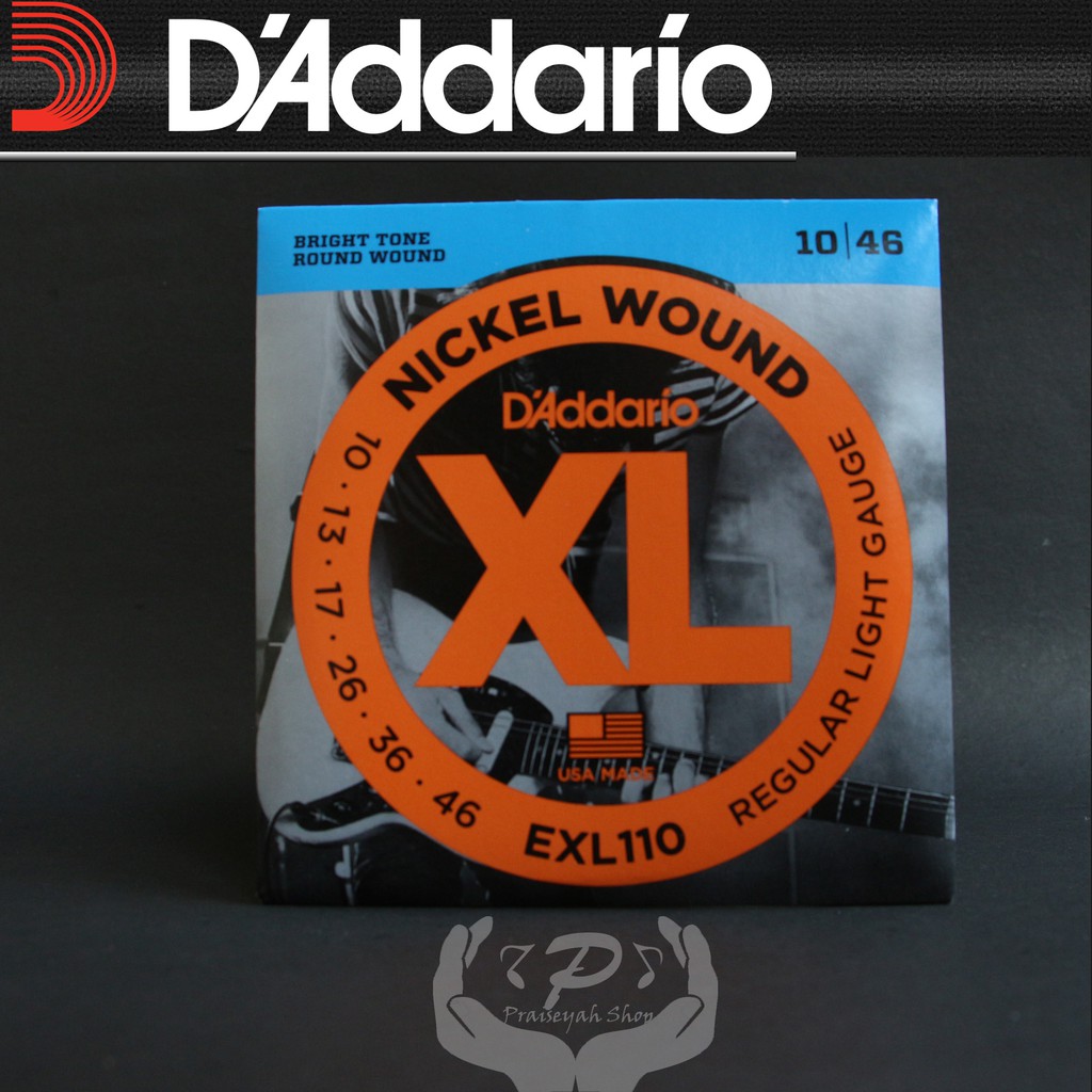 Daddario EXL 110 0.10 Senar Gitar Elektrik String ORI Original Dadario