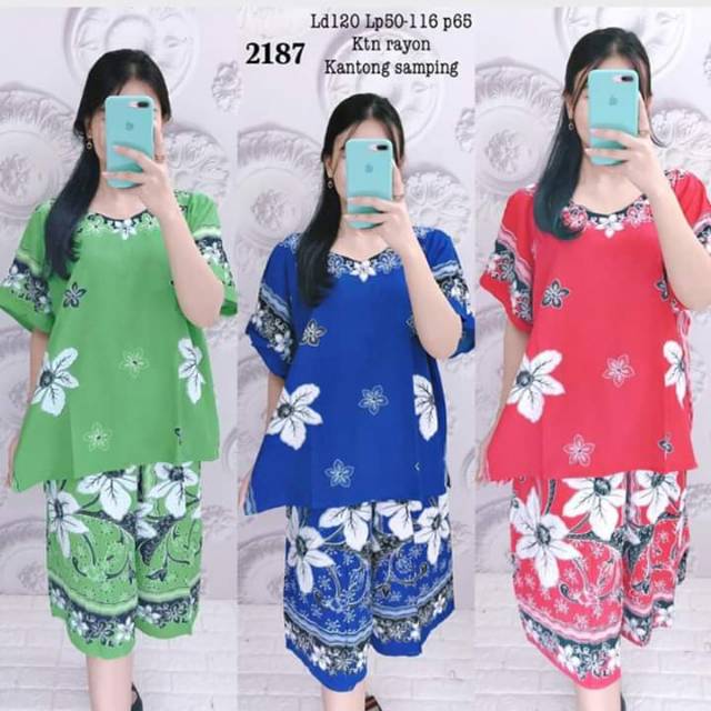 Stelan kulot Batik Putri Ayu