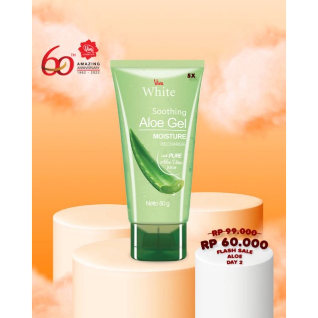 Paket 5 Viva Shooting Aloe Gel