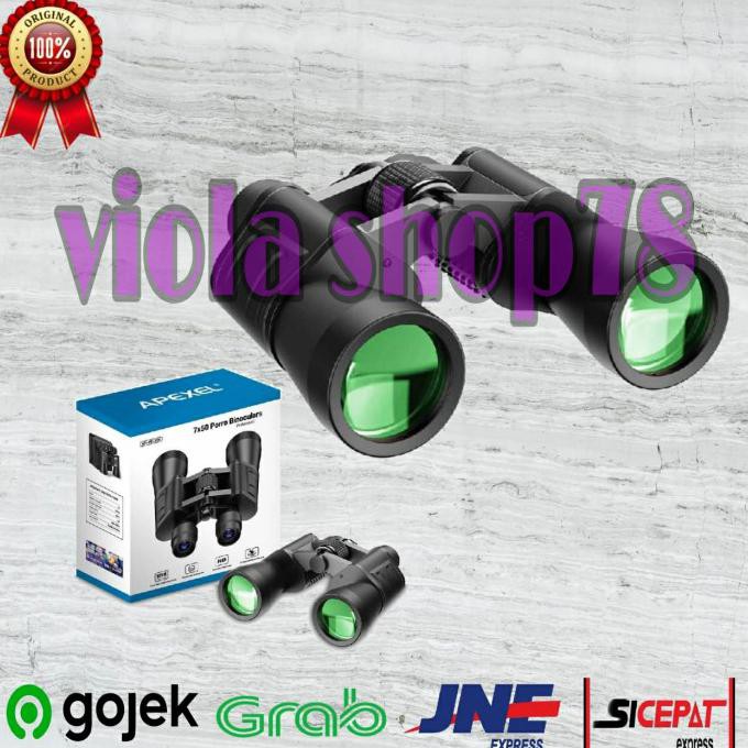 teropong berburu binoculars compact zoom 7x50