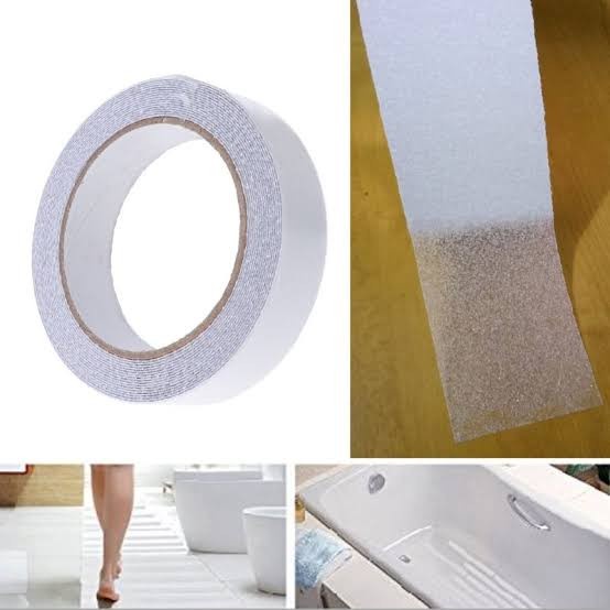 Anti slip lantai tangga garasi clear 5cm x 5mtr
