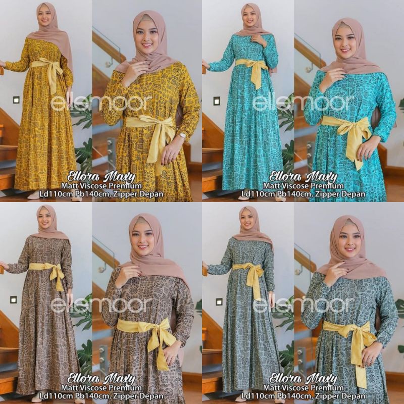 Ellora maxy gamis murah