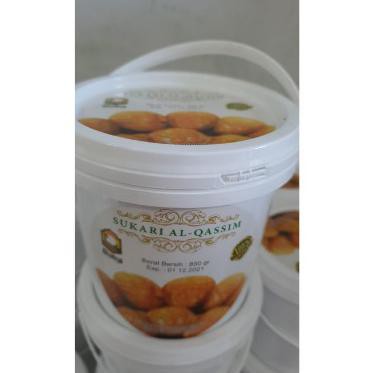 

Kurma Raja Sukari Basah Ember 850Gr Premium Asli Sukkari 100% 850 Gram