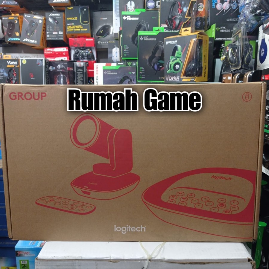 Video Kolaborasi Logitech Group Conference - Webcam Logitech