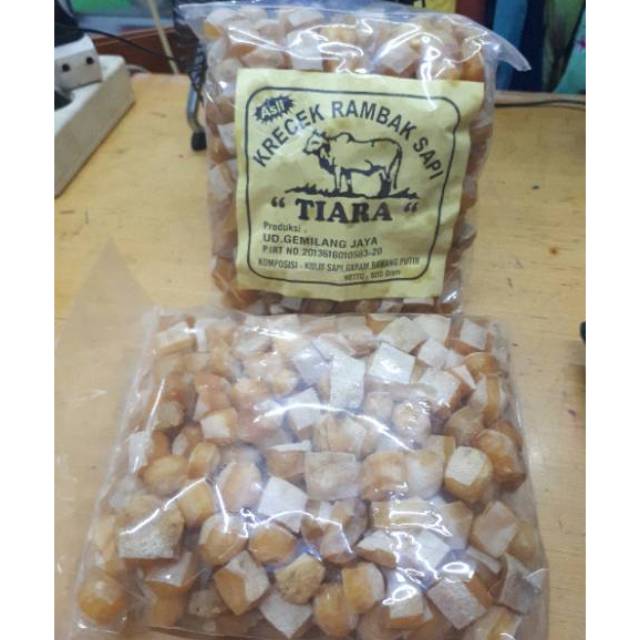 

Rambak Sapi Kotak atau Krecek