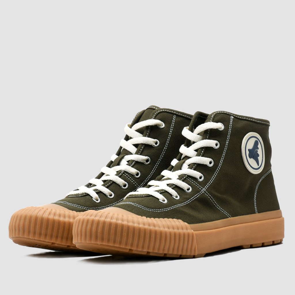 Sepatu Brodo Vulcan Hi Boots (Navy/Olive/Black)-Olive Os