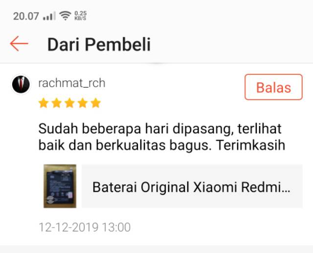 Baterai Original Xiaomi Redmi Note 4 Mediatek BN41 Bat Batrei Batre Battery