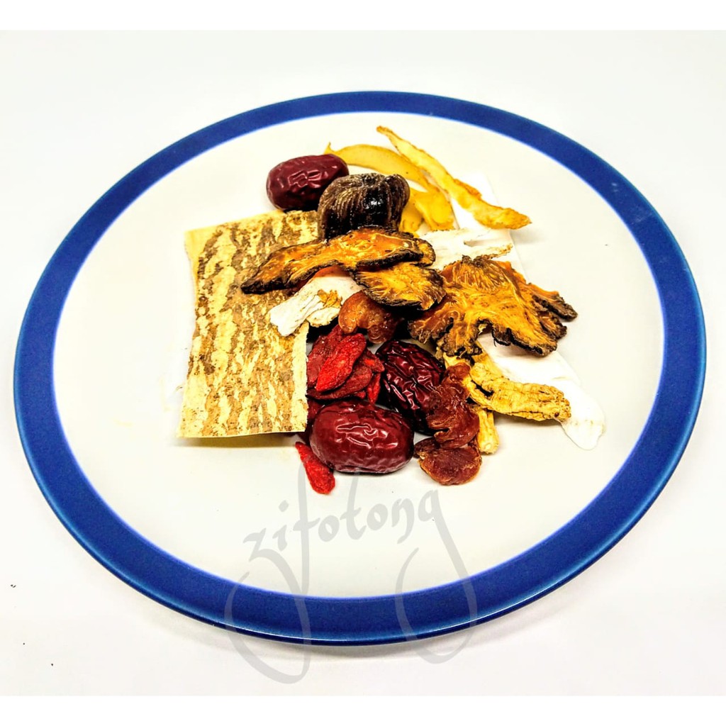 

Tim Ayam Obat Herbal 10 macam / Chinese Herbal Soup Zi Fo Tong
