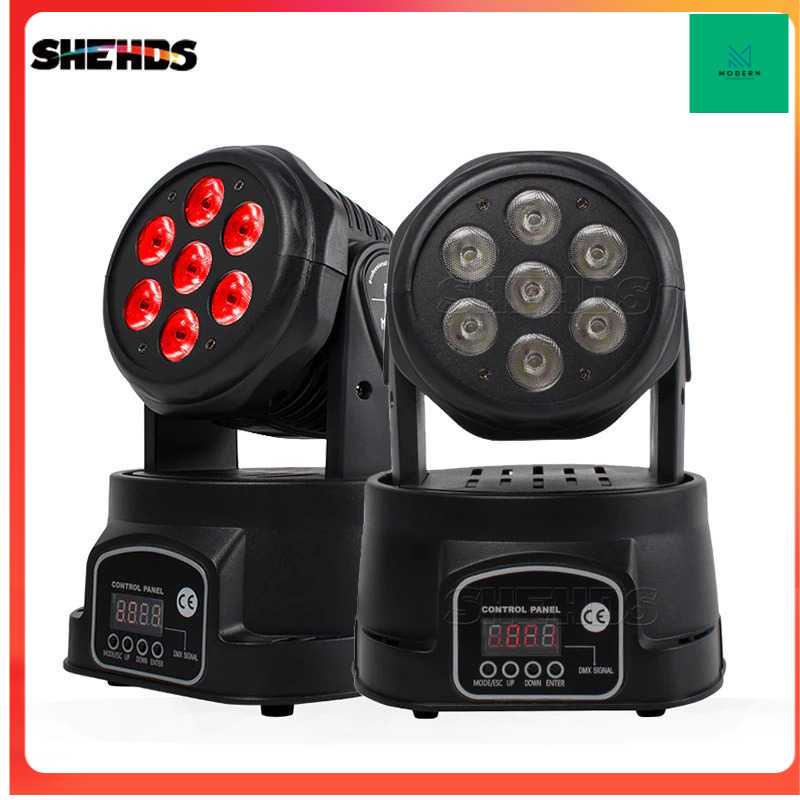 TD - CGC SHEHDS Lampu LED RGB Disco DJ Dance Moving Head light 10W - SHE-0718