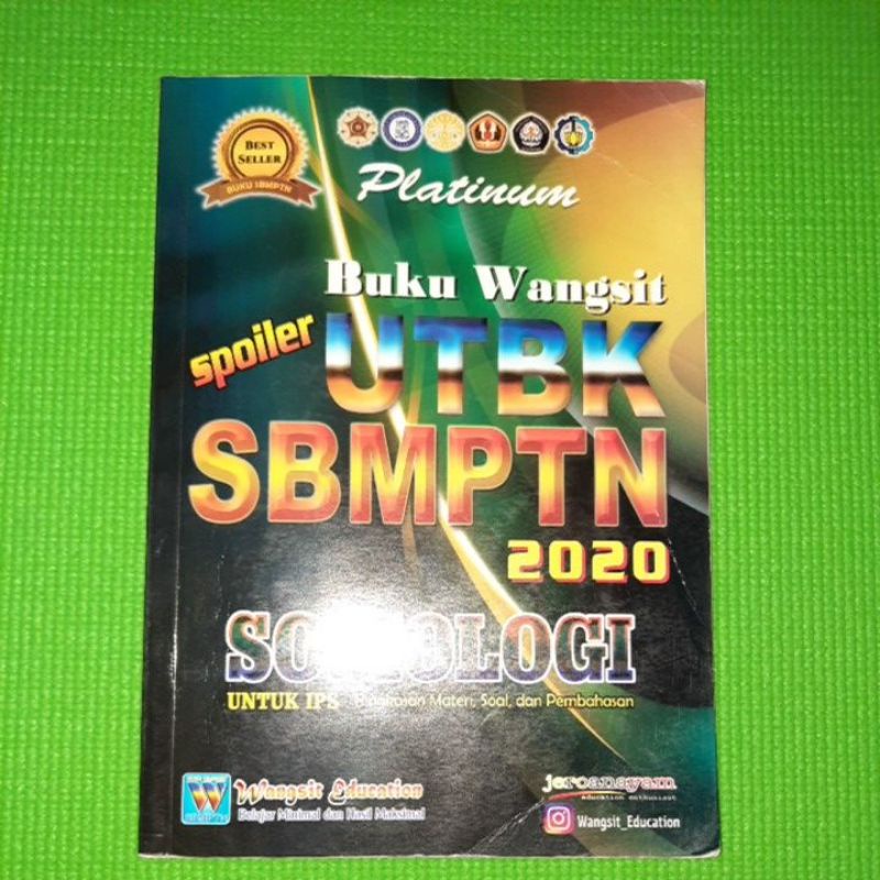 

Buku Wangsit UTBK SBMPTN 2020 Sosiologi