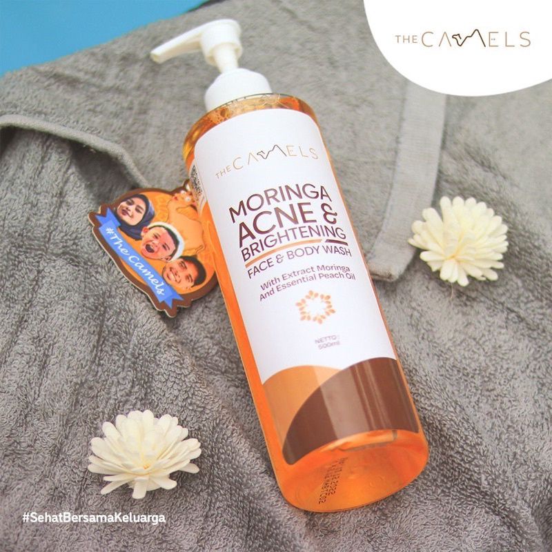 FACE BODY SOAP Brightening acne Moringa