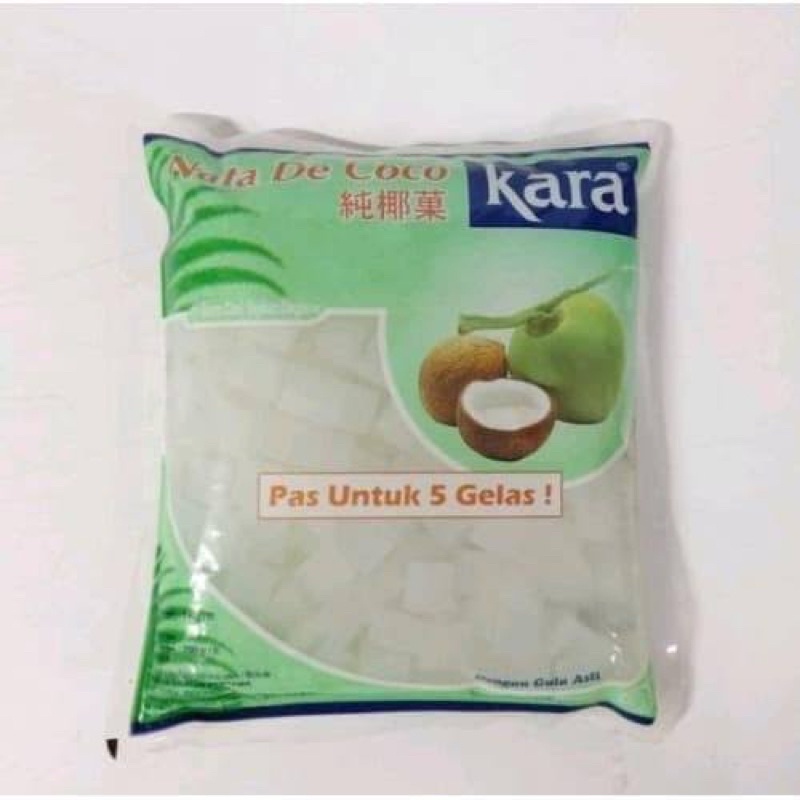 

Nata De Coco Kara 1kg / Kara Sari Kelapa Nata De Coco 1kg