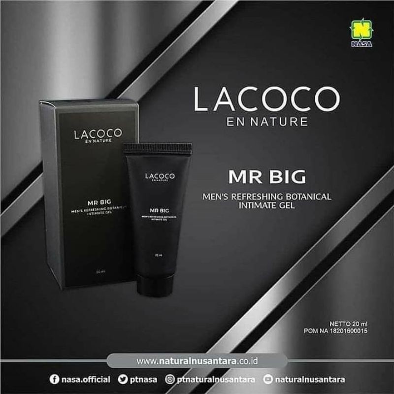lacoco mrbig khusus pria original NASA