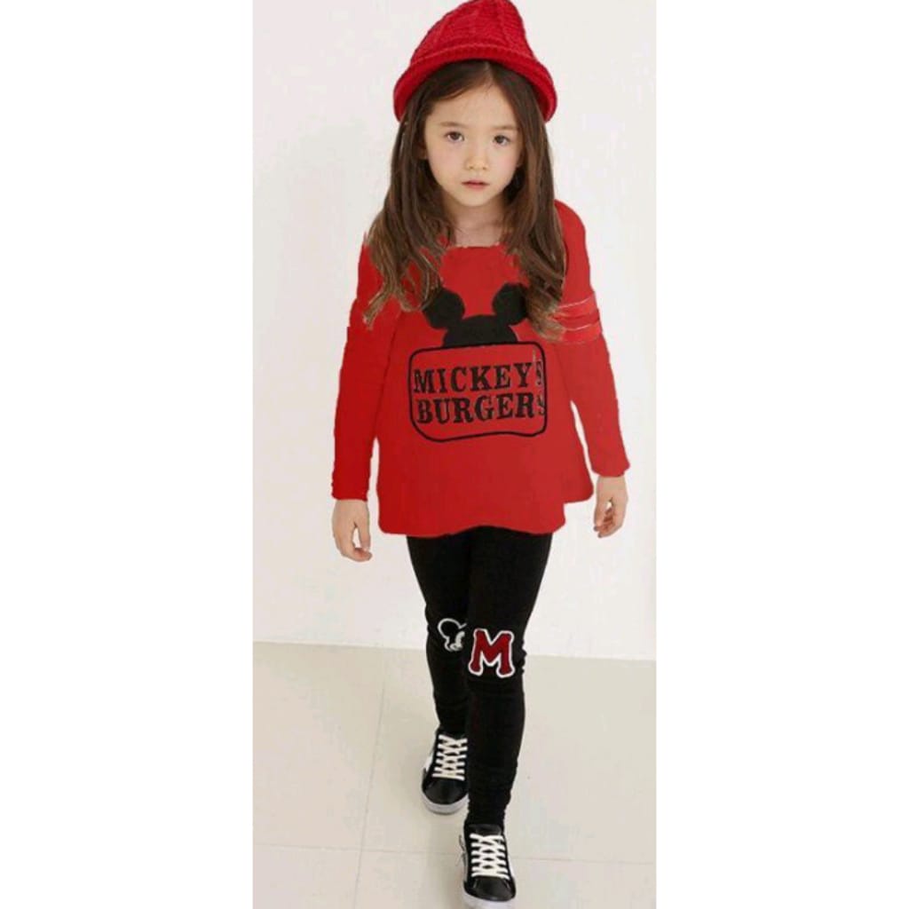 SETELAN MICKEY MOUSE ( BAJU ANAK )