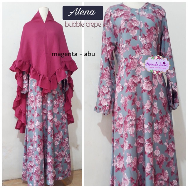 Gamis Alena & Kerudung