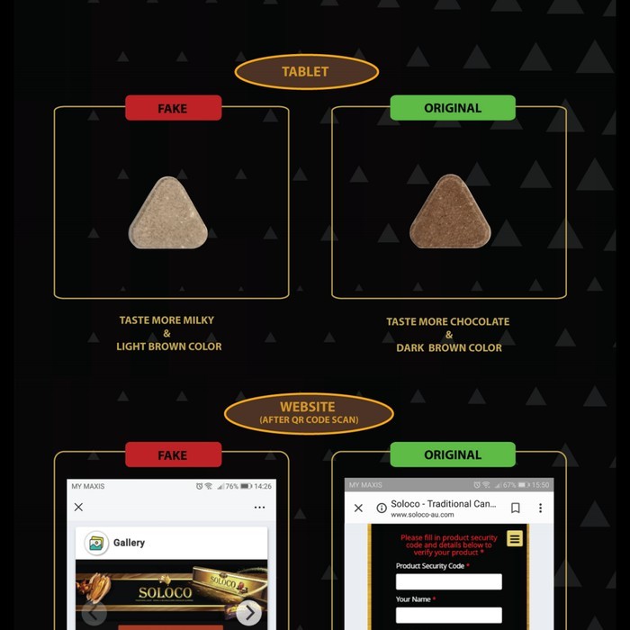 Produk HOT 1 box soloco original herbal isi 12 pcs