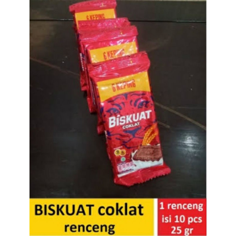 

biskuat coklat 25,2gr 1 renceng