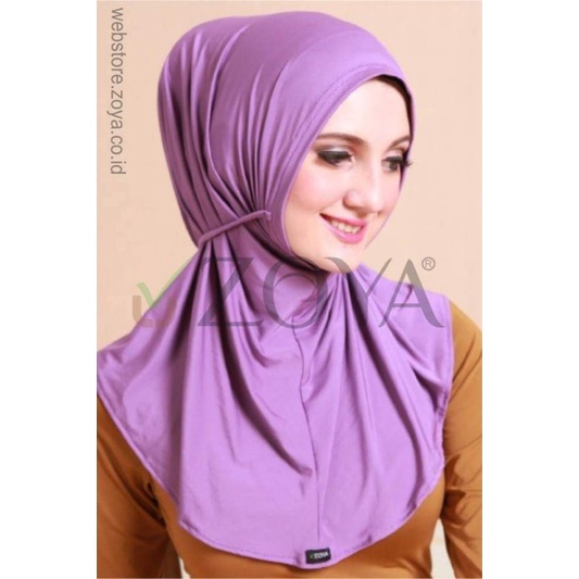 Zoya Bergo Aziziyah Antem (BLACK) dan Ciput Aziziyah