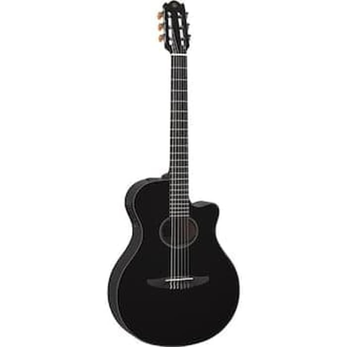 Yamaha Gitar NTX500 / NTX 500 / NTX-500 akustik elektrik Nylon - Hitam