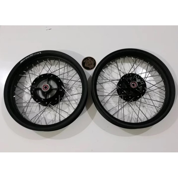 Paket VELG + TROMOL +  RUJI Set Yamaha SCORPIO Ring 17JAPSTYLE