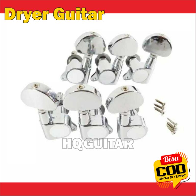 dryer grover gitar  krom bahan besi.