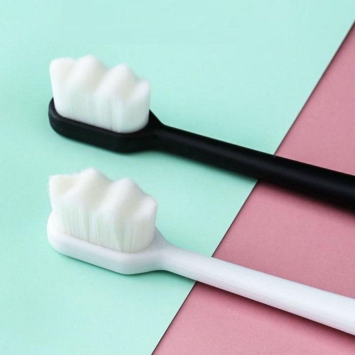 Sikat Gigi Lembut Nano Jepang Sikat Gigi 10000 Bulu Halus untuk Gigi Sensitif Extra Soft Tooth Brush Nano Micro Brush Micro 20000 Bristle Sikat Gigi untuk Gusi Berdarah