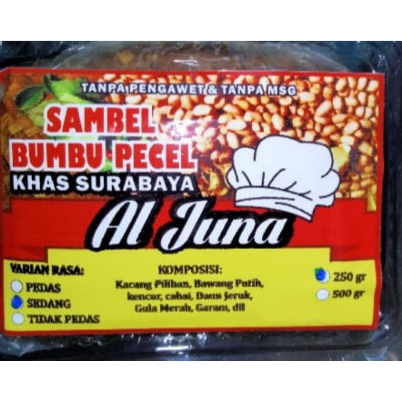 

sambal bumbu pecel 250gr