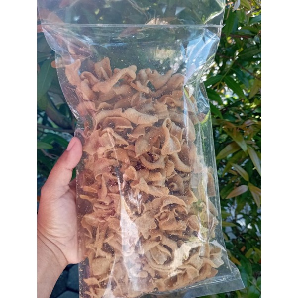 

Keripik Usus Ayam Tanpa Tepung 200gr kripik goreng enak gurih renyah oleh oleh khas solo